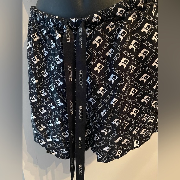 Joe’s Jeans Black & White Sleep Shorts Size Large - Picture 2 of 9